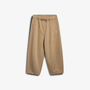 Tencel broek met barrel-pijpen - Tween - Beige | 100135 Asta