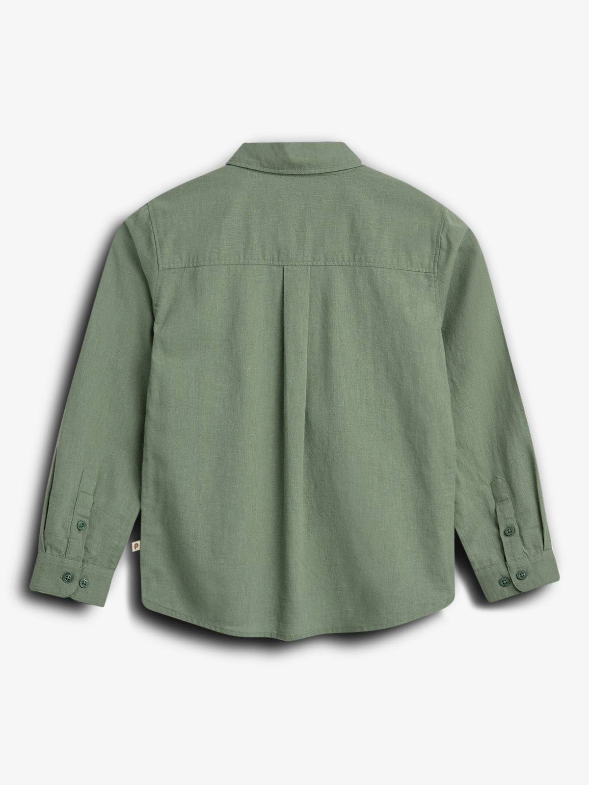 Linnen overhemd - Tween - Green | 100172 Pelle