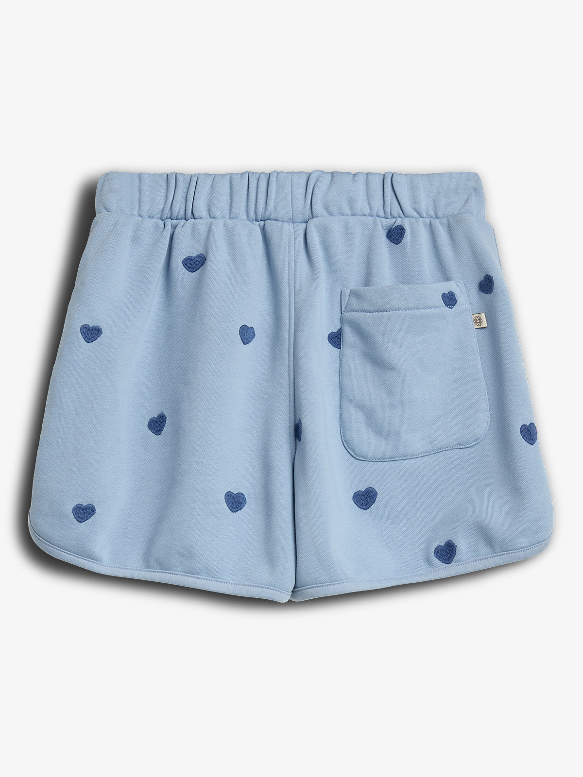 Sweatshorts met borduursel - Tween - Blue | 100197 Liva