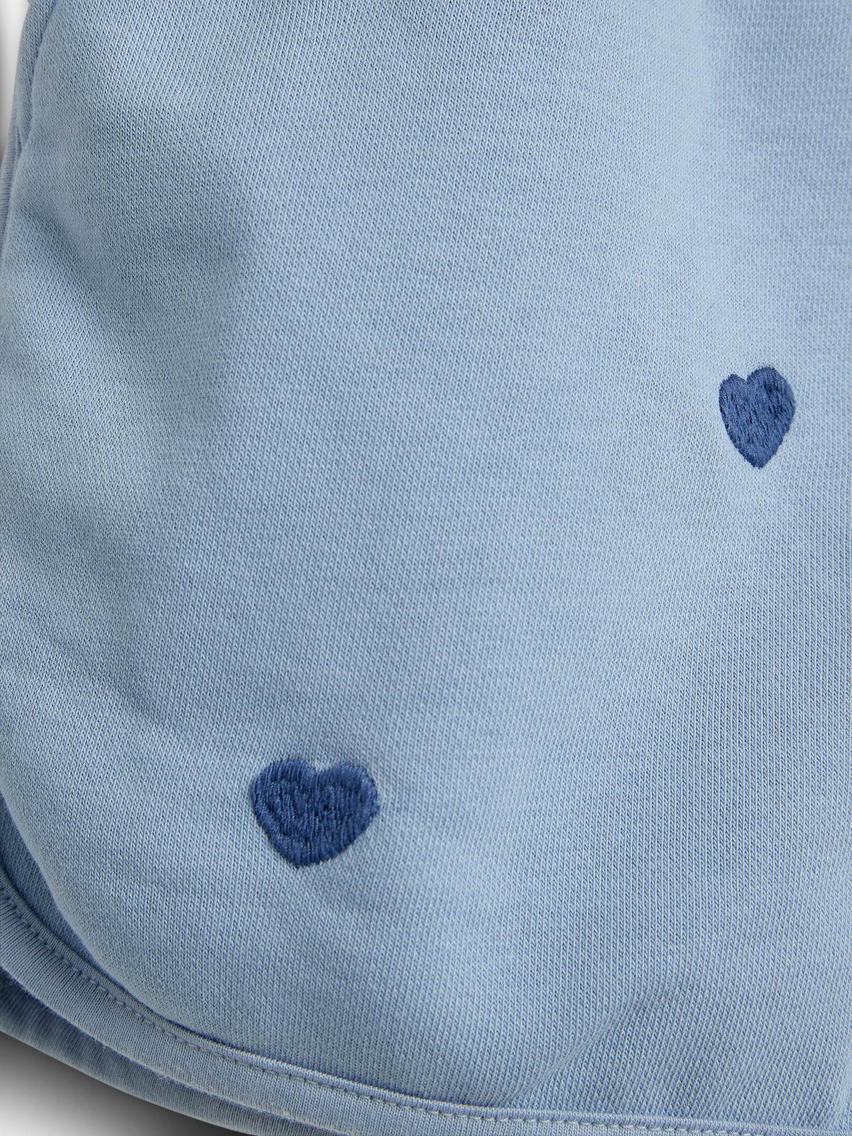 Sweatshorts met borduursel - Tween - Blue | 100197 Liva