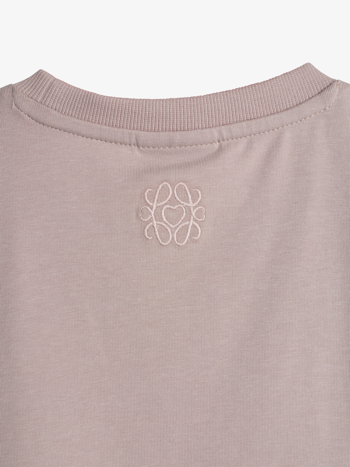 T-shirt met ruchesmouwen en picotsteek - Tween - Light Purple | 100385 Vilde