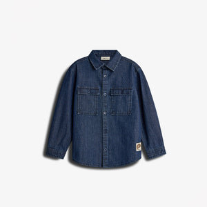 Denim overhemd - Kids - Dark Blue Denim | 100176 Delhi