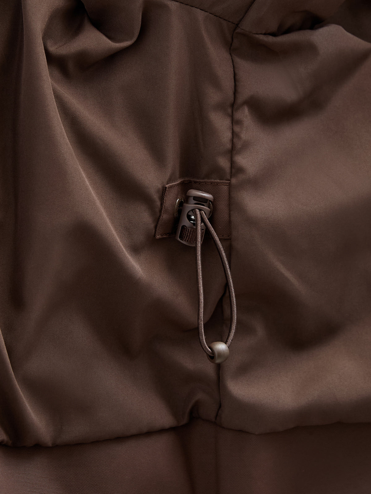 Shell-jas met trekkoord - Kids - Chocolate | 100497 Lucy