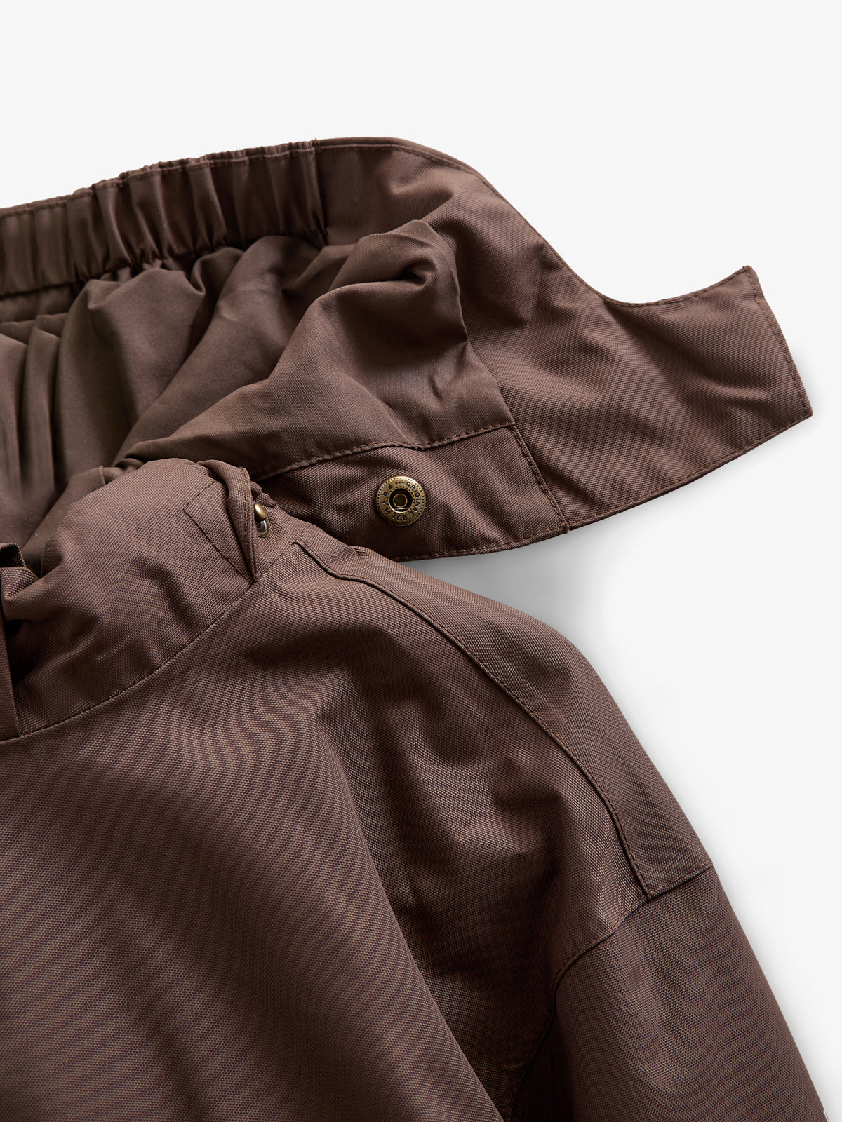 Shell-jas met opgestikte zak - Kids - Chocolate | 100499 Luke