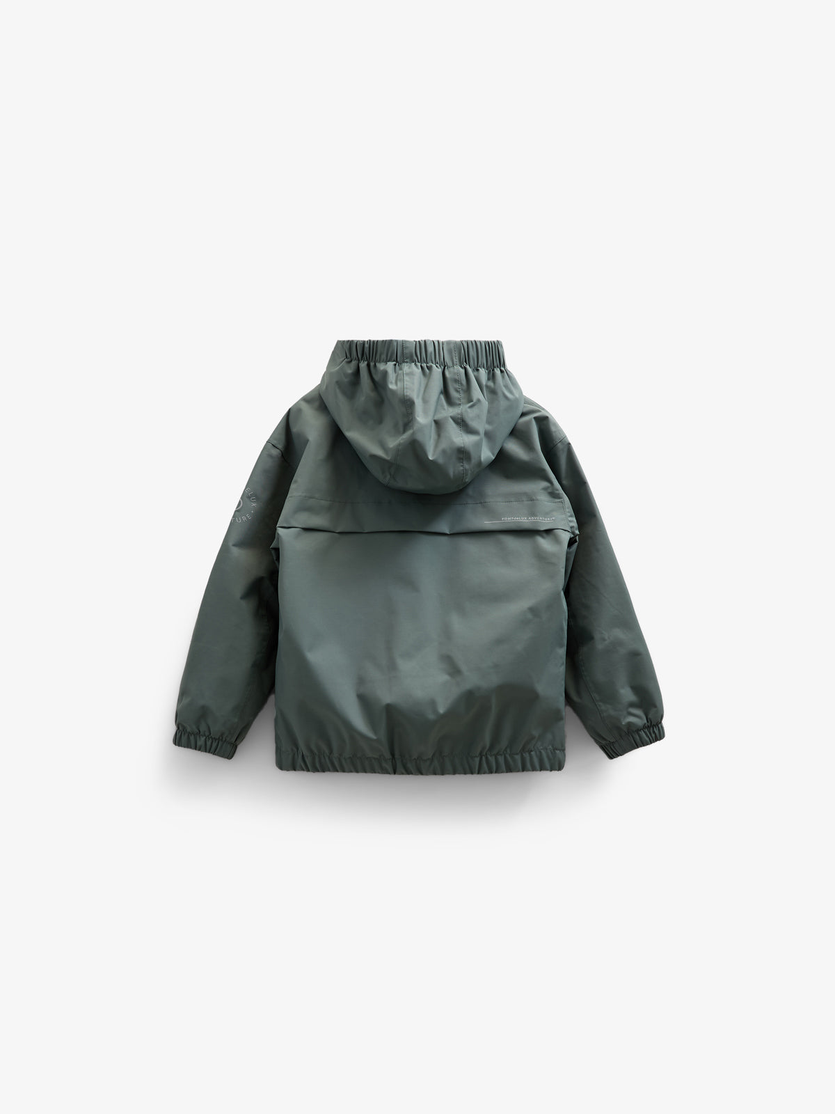 Shell-jas met opgestikte zak - Tween - Dusty Dark Green | 100502 Luke