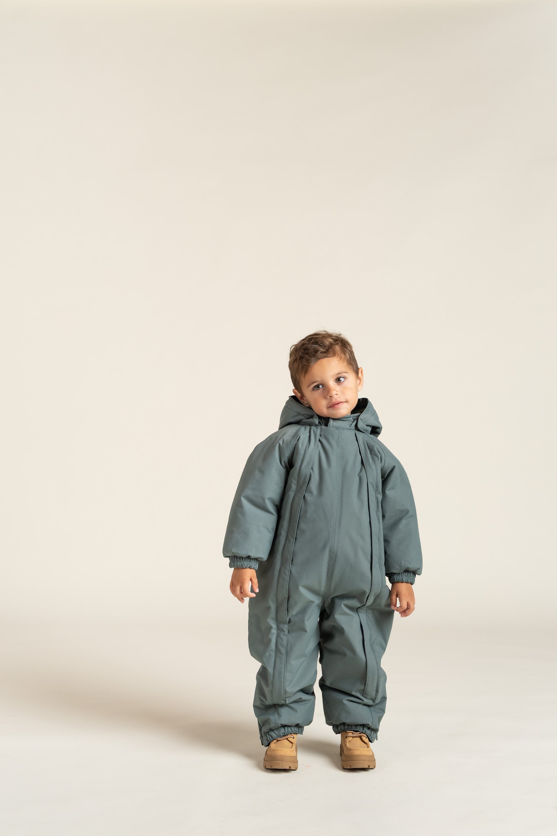 Snowsuit met dubbele rits - Kids - Dusty Dark Green | 100520 Calgary
