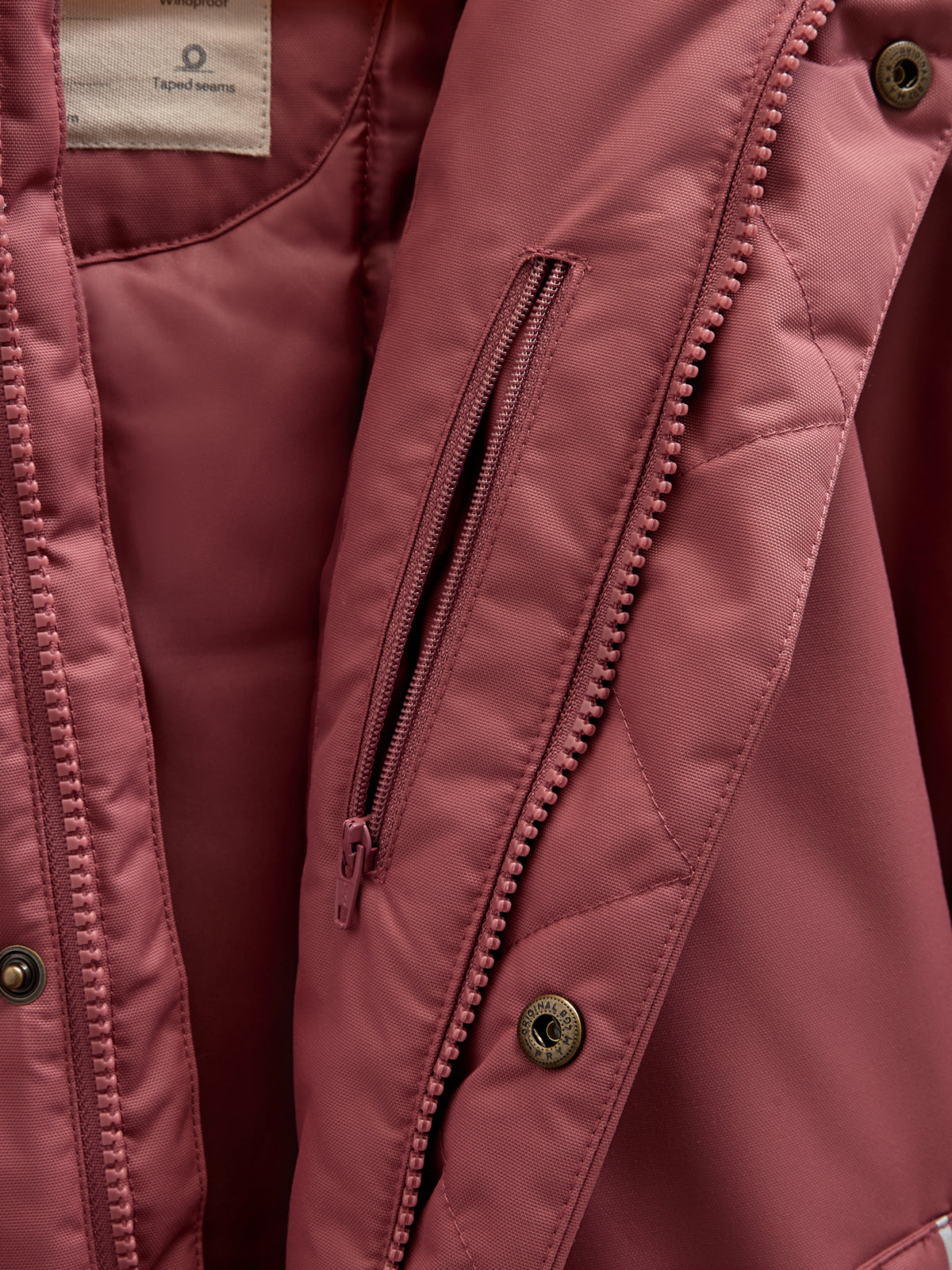 Enkel Rits Sneeuwpak - All - Vintage Red | 100521 Calgary