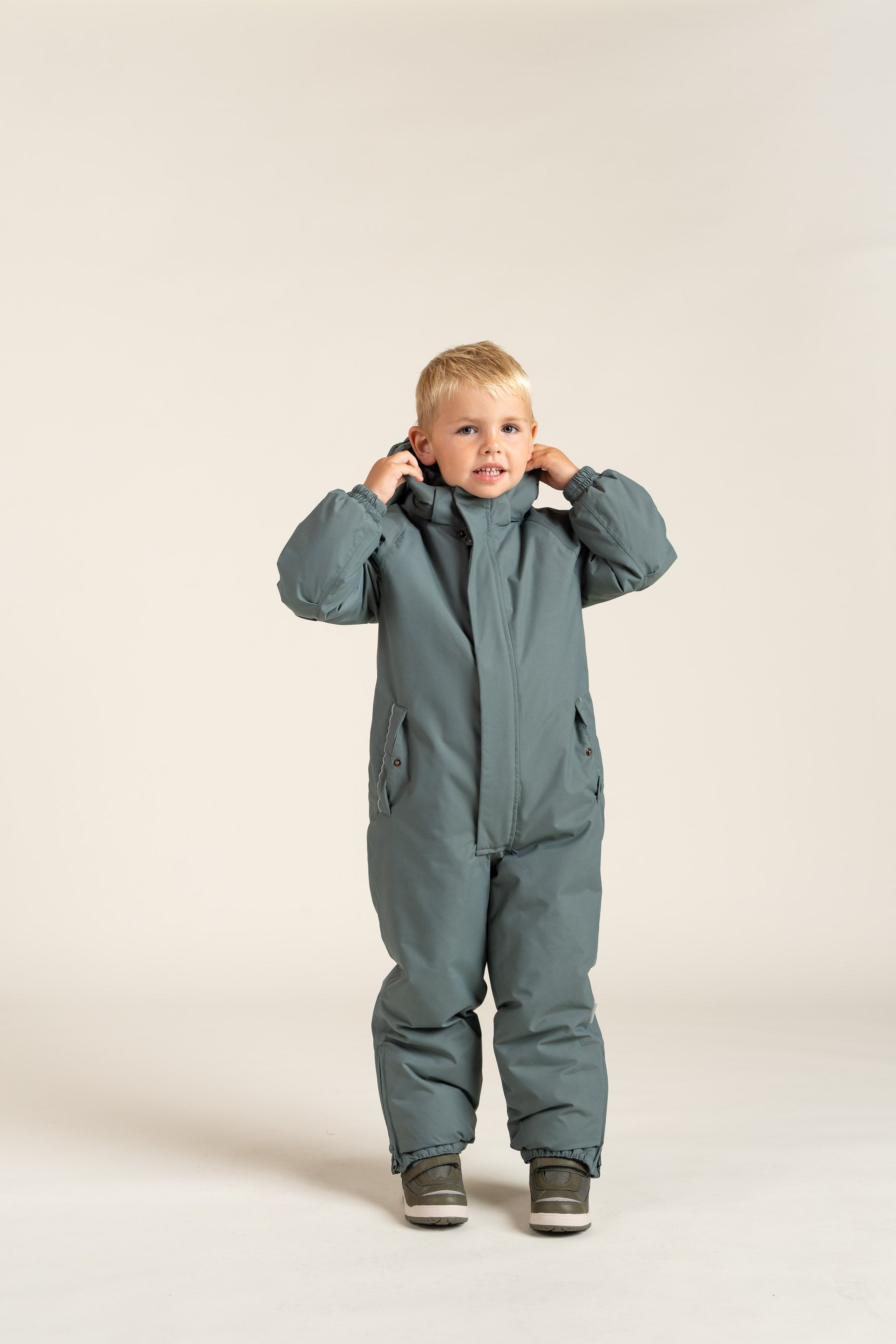 Enkel Rits Sneeuwpak - All - Dusty Dark Green | 100523 Calgary