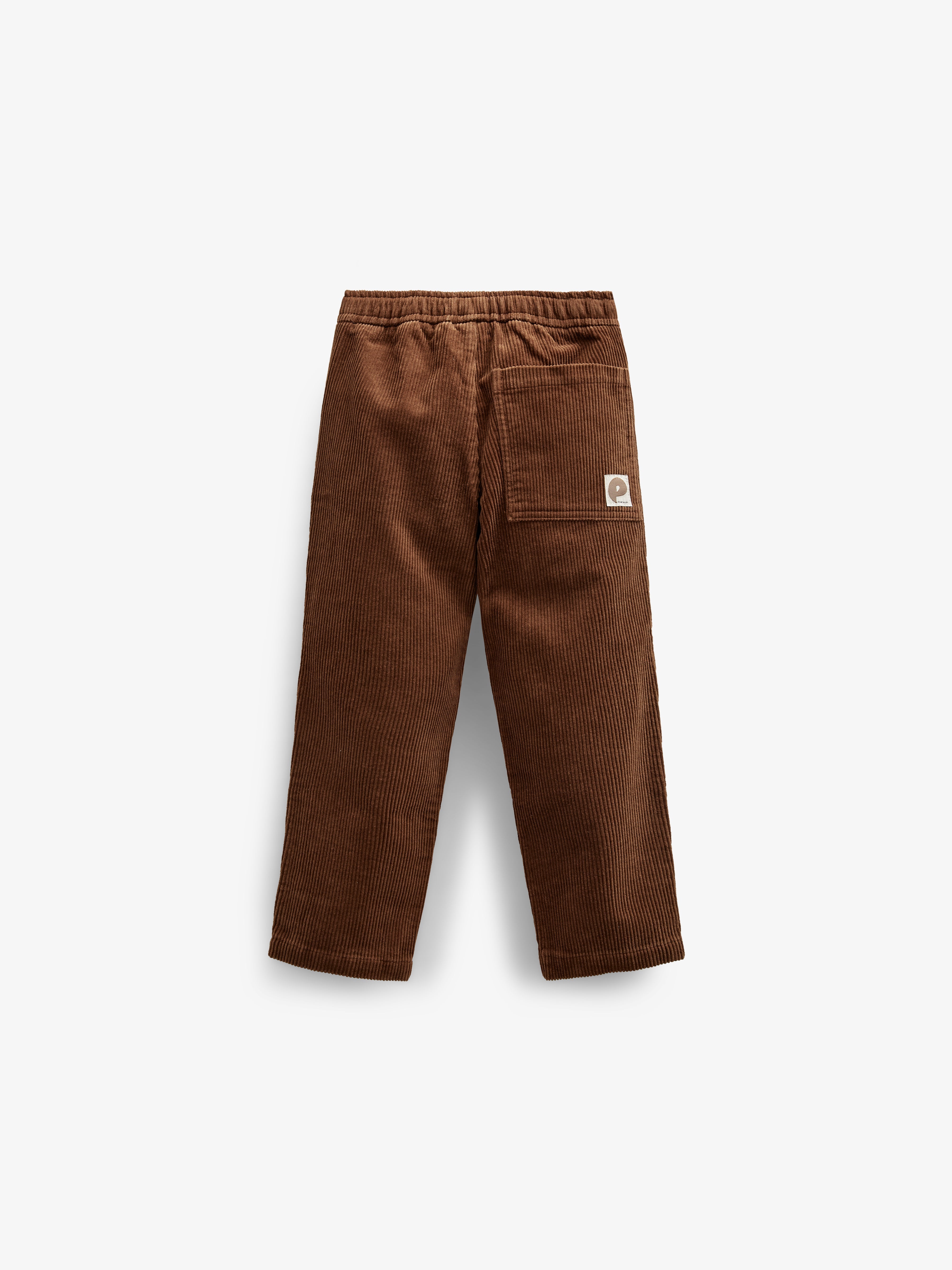 Corduroy broek met koord - Kids - Coffee | 100602 Jace