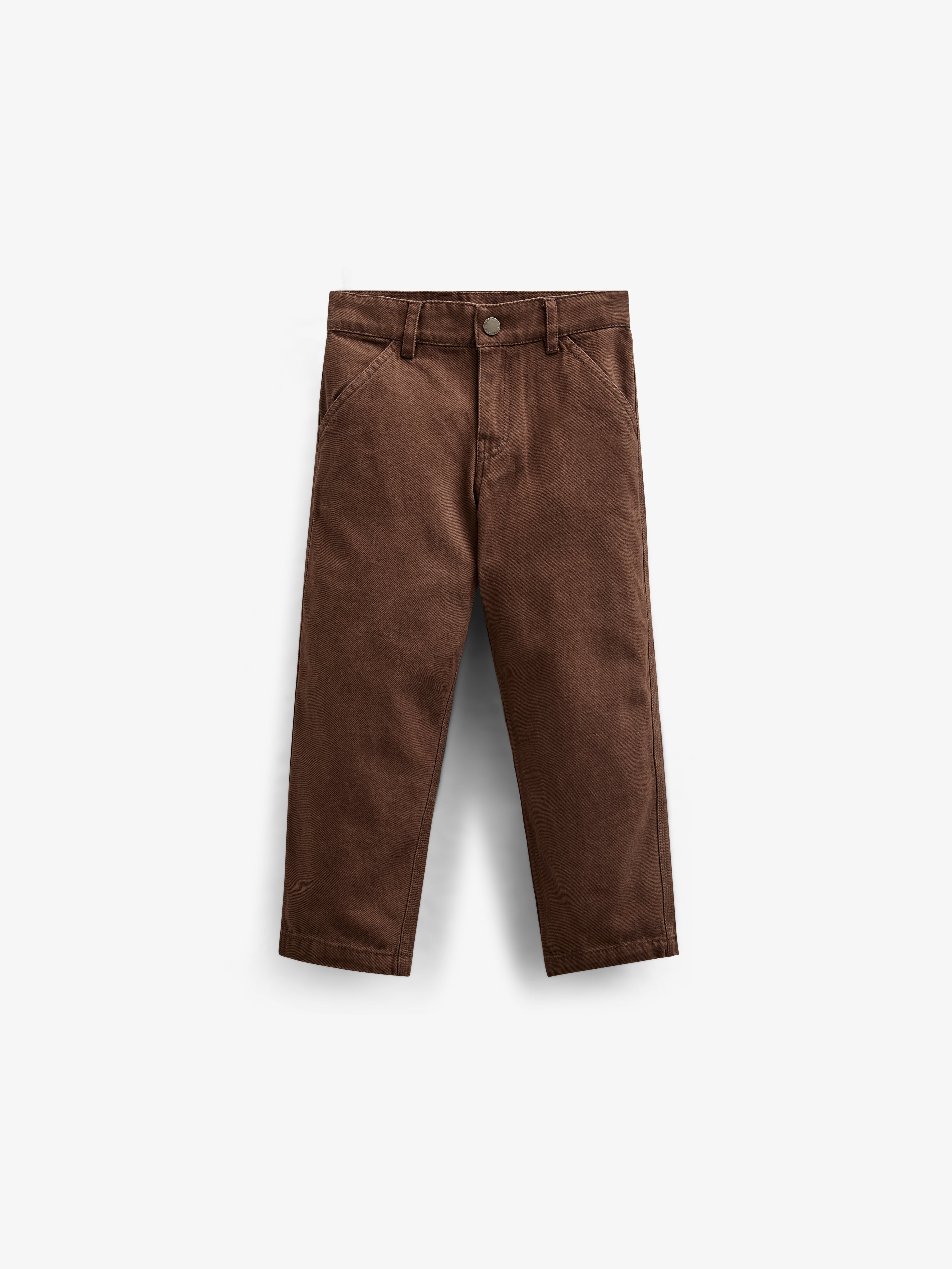 Keperstof Broek - Tween - Chocolate | 100607 Carter