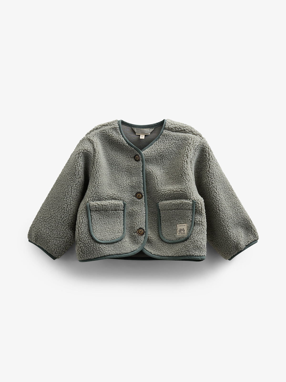 Stapeljas met knopen - Kids - Dusty Green | 100627 Mayfield