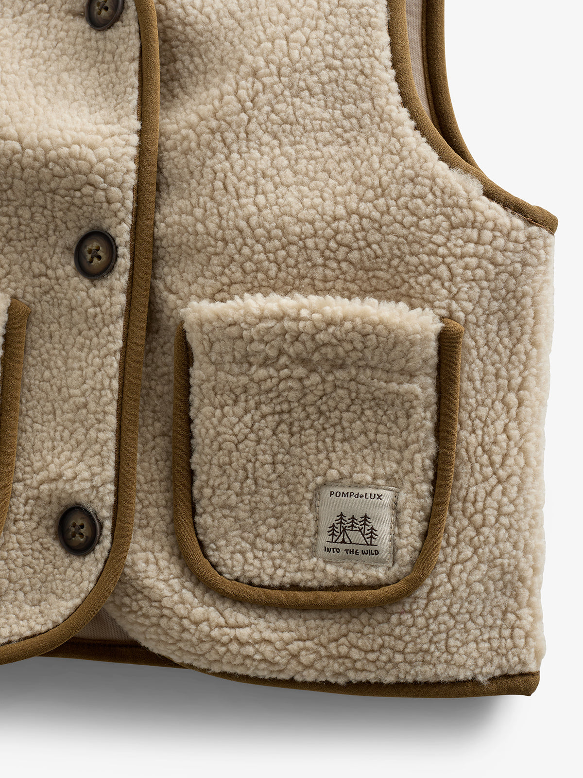 Stapelvest met knopen - Kids - Nature | 100629 Mayfield