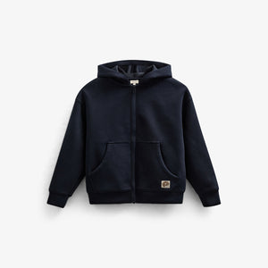 Scuba Zip Hoodie - Tween - Dark Navy | 100640 Liam