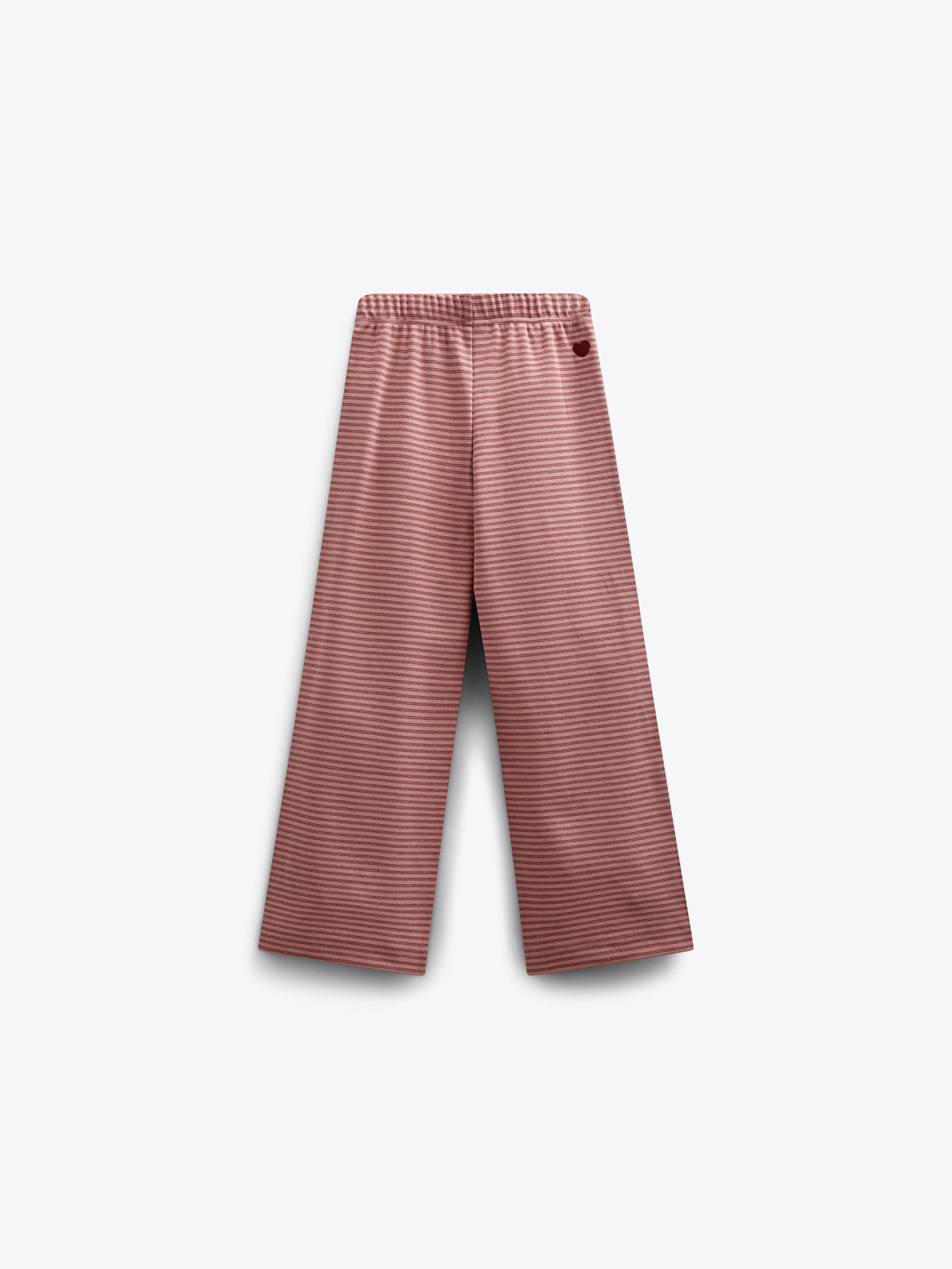 Gestreepte jersey broek - Tween - Rose Stripe | 100648 Elise
