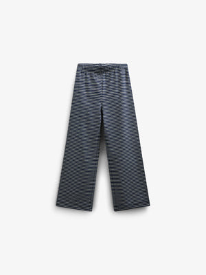 Gestreepte jersey broek - Tween - Navy Stripe | 100649 Elise