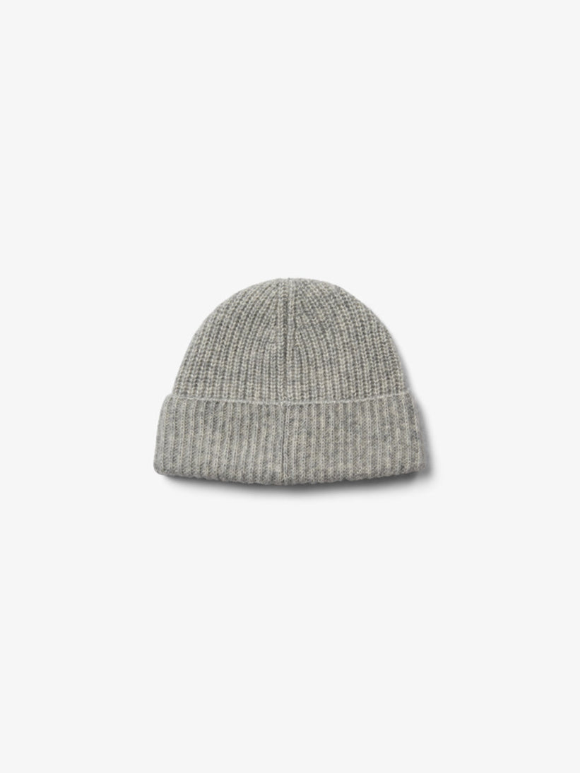 wollen muts - All - Grey Melange | 100749 Cork