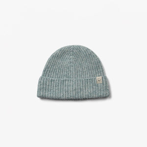 wollen muts - All - Green Melange | 100750 Cork