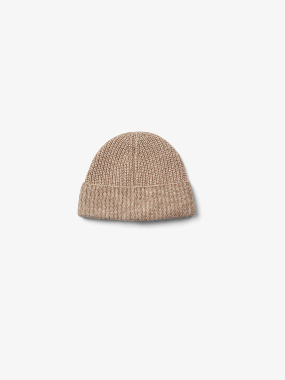 wollen muts - All - Beige Melange | 100751 Cork