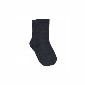 MP Wollen Rib Sokken - All - Navy Melange | 100756 MP Wool Socks