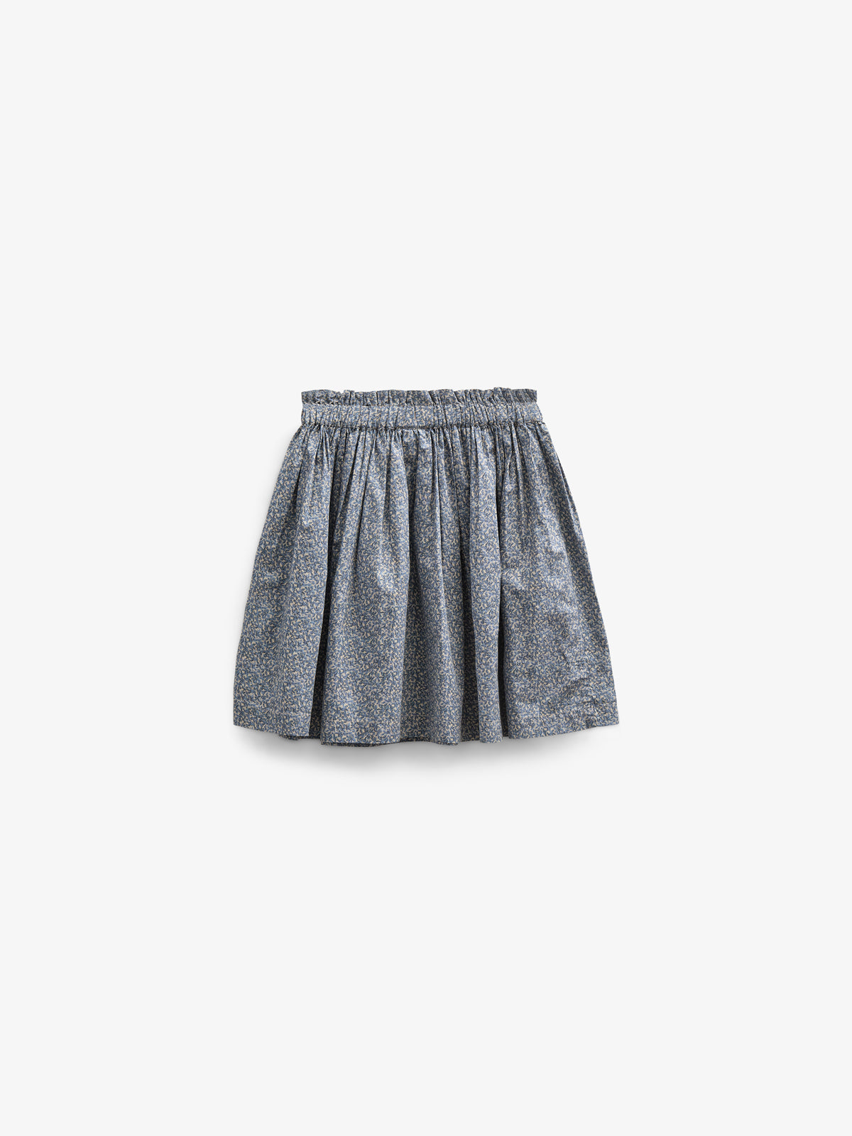 Bedrukte katoenen popeline rok - Kids - Blue | 100794 Allie