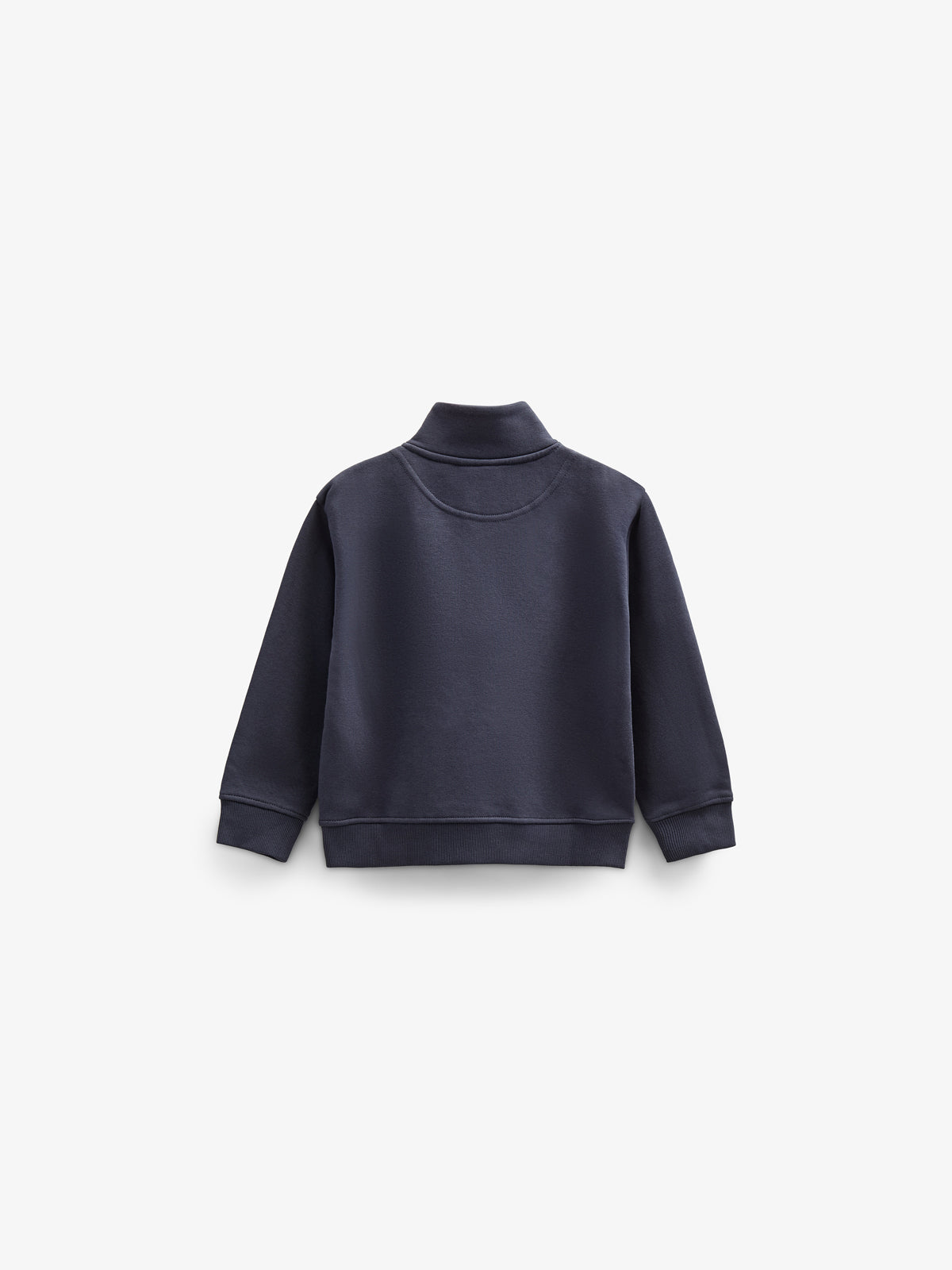 Sweatshirt met halve rits - Kids - Navy | 100806 Tristan