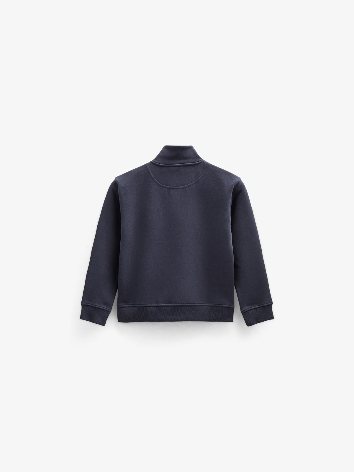 Sweatshirt met halve rits - Tween - Navy | 100807 Tristan