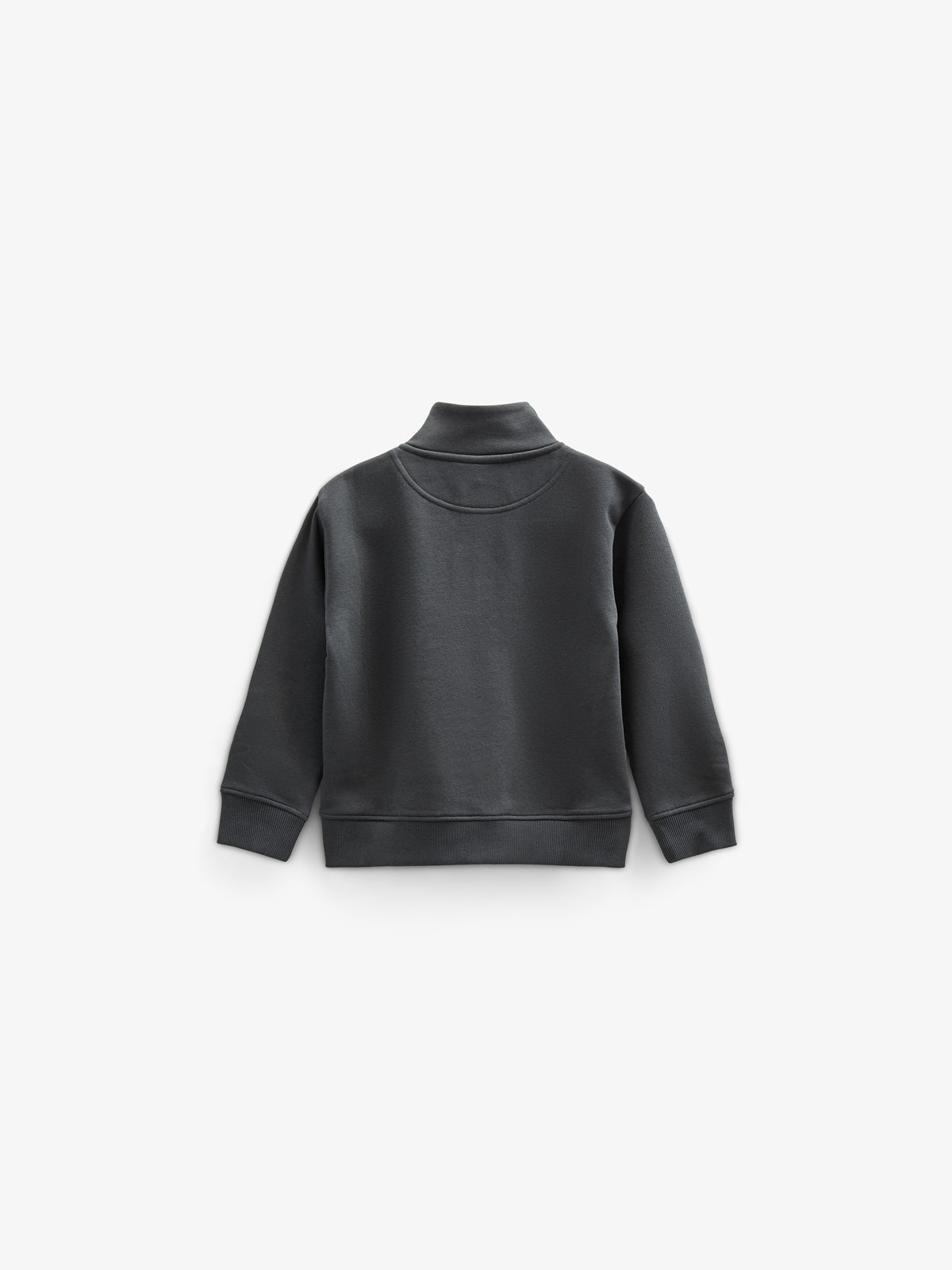 Sweatshirt met halve rits - Kids - Forest Green | 100810 Tristan
