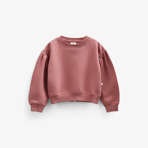 Sweatshirt met strikdetail - Kids - Vintage Red | 100812 Ruth