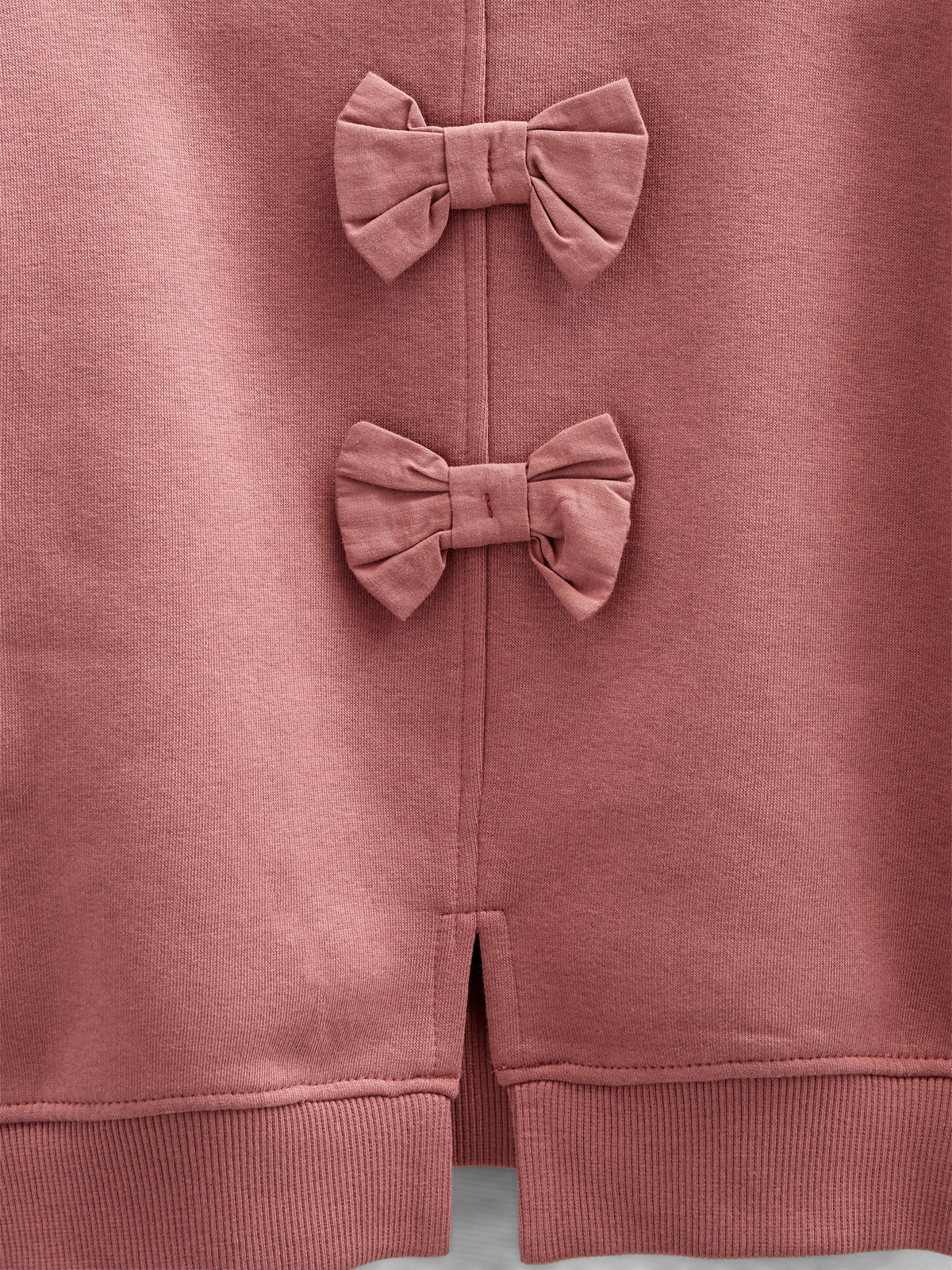 Sweatshirt met strikdetail - Kids - Vintage Red | 100812 Ruth