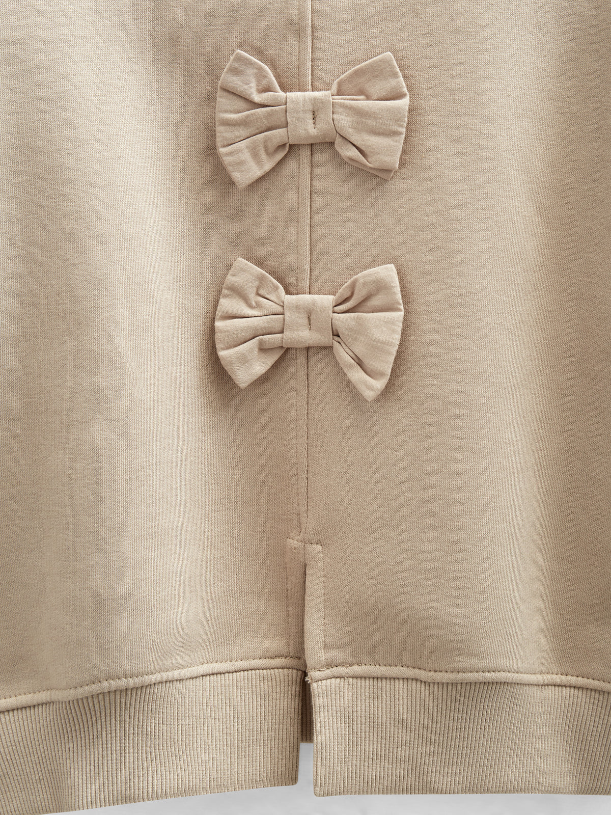 Sweatshirt met strikdetail - Kids - Caffe Latte | 100816 Ruth