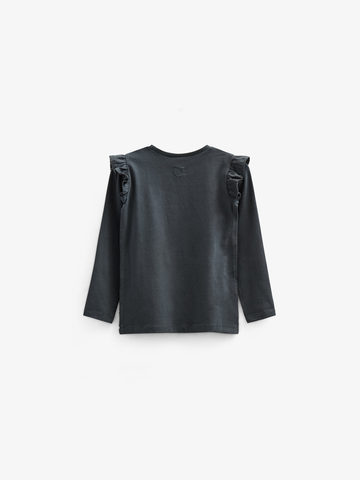 Jersey blouse met ruches - Kids - Forrest Green | 100866 Talia