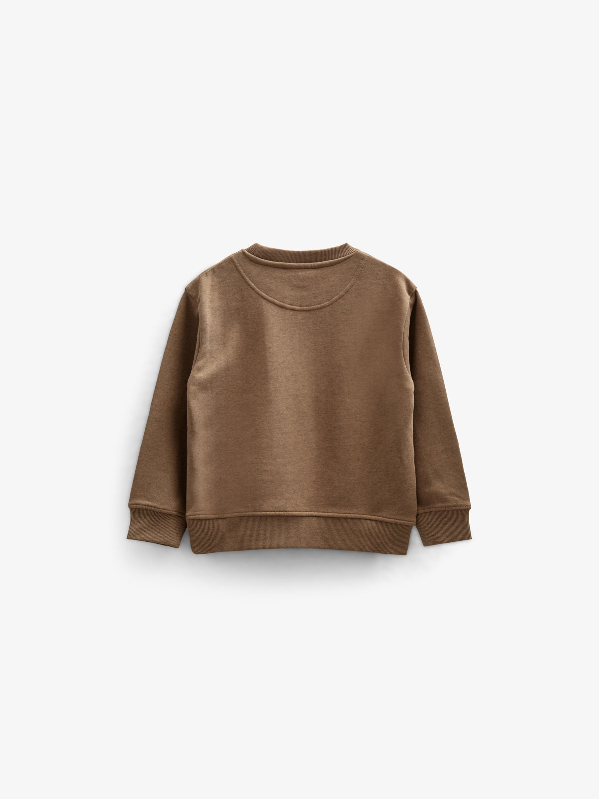 Sweatshirt met ronde hals - Kids - Coffe Melange | 100890 Justin