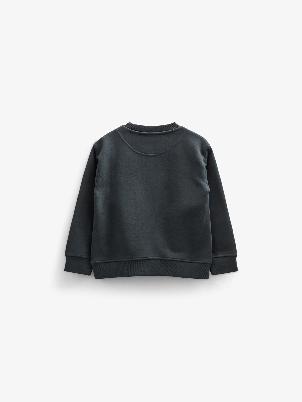 Sweatshirt met ronde hals - Kids - Forest Green Melange | 100892 Justin