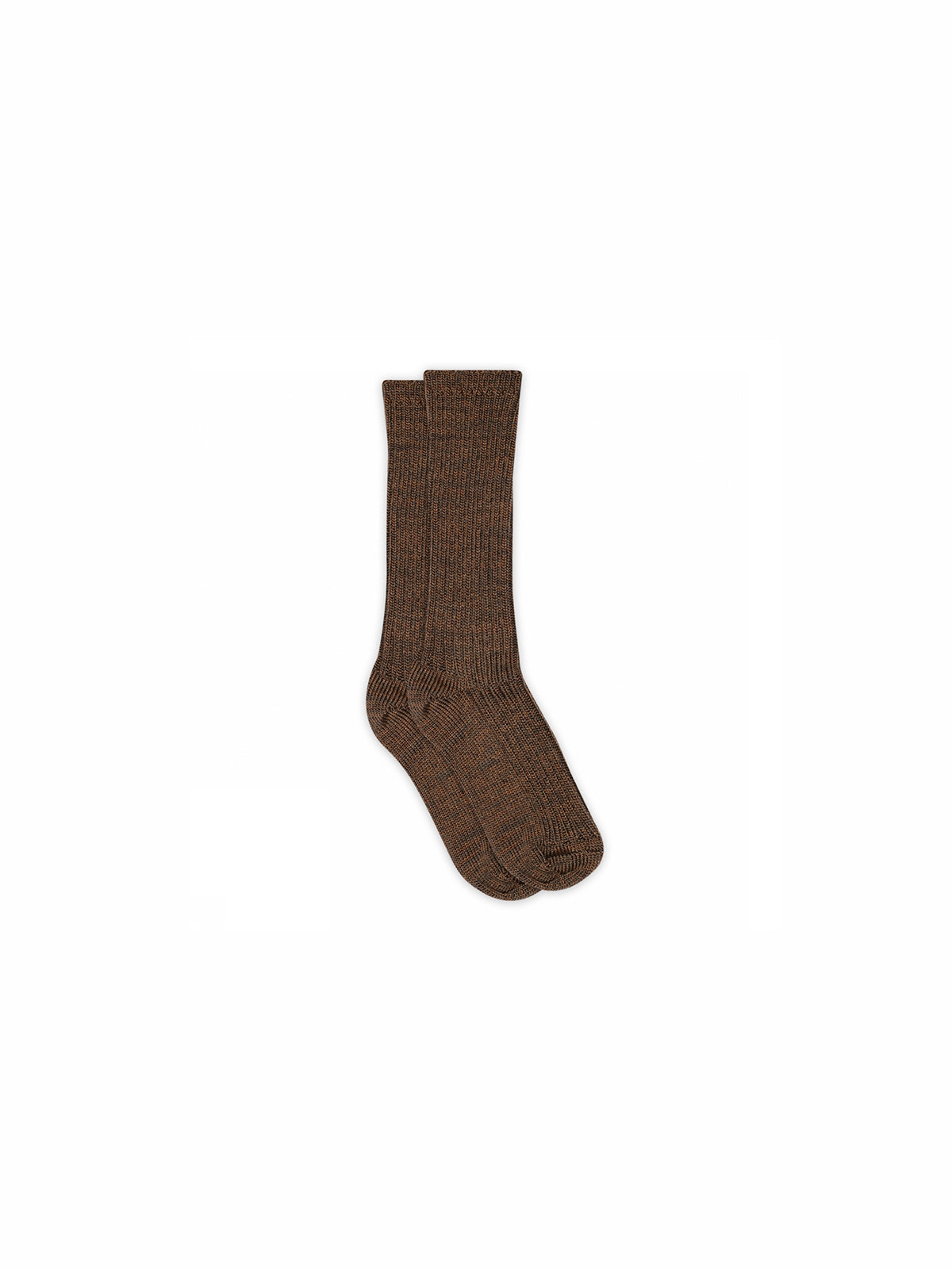 MP Wollen slobkousen - All - Chocolate Melange | 100902 MP Quinn Socks