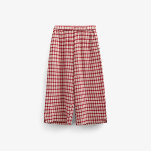 Geruite Katoenen Broek - Kids - Cherry Red | 100906 Bonnie