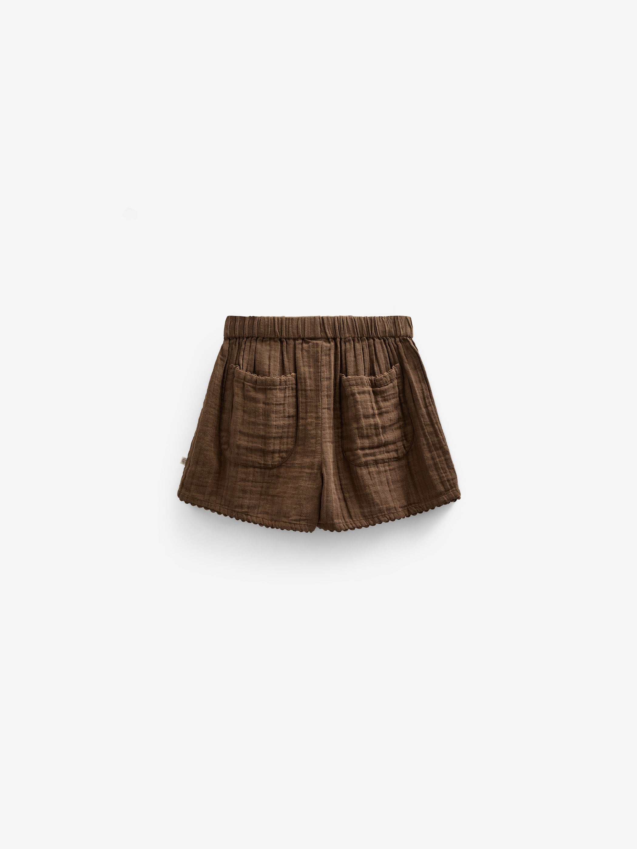 Gaas Shorts - Kids - Dark Brown | 100922 Jasmine