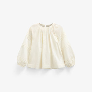 Blouse met lange mouwen - Kids - Offwhite | 100988 Willa