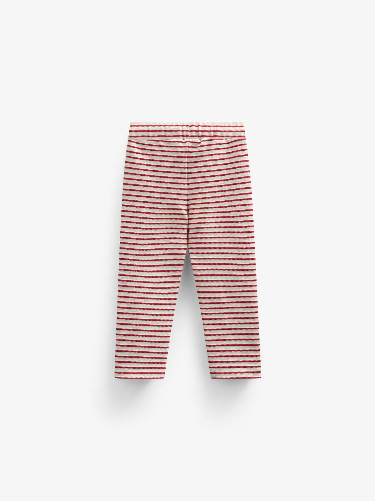 Gestreepte Jerseybroek - Kids - Cherry Red | 100999 Emmie