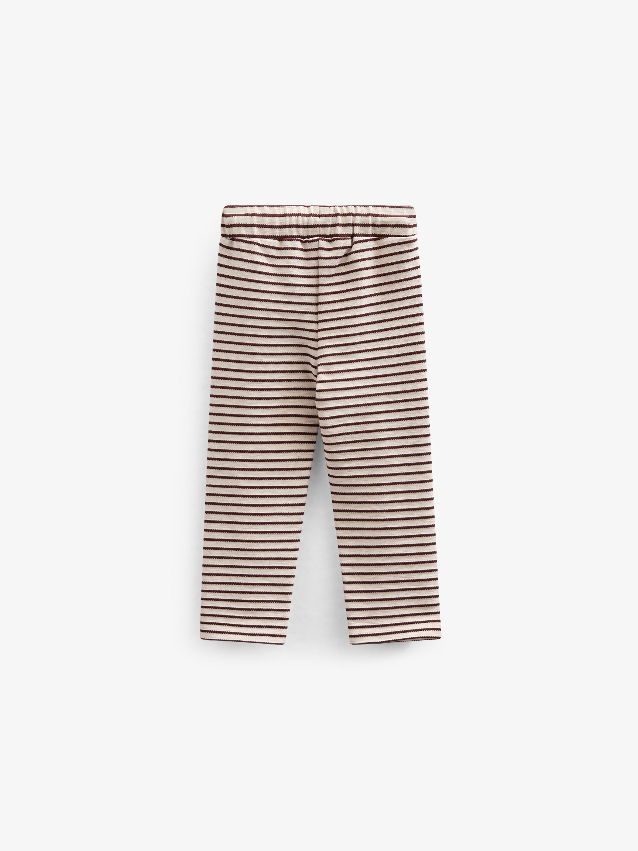 Gestreepte Jerseybroek - Kids - Brown | 101000 Emmie