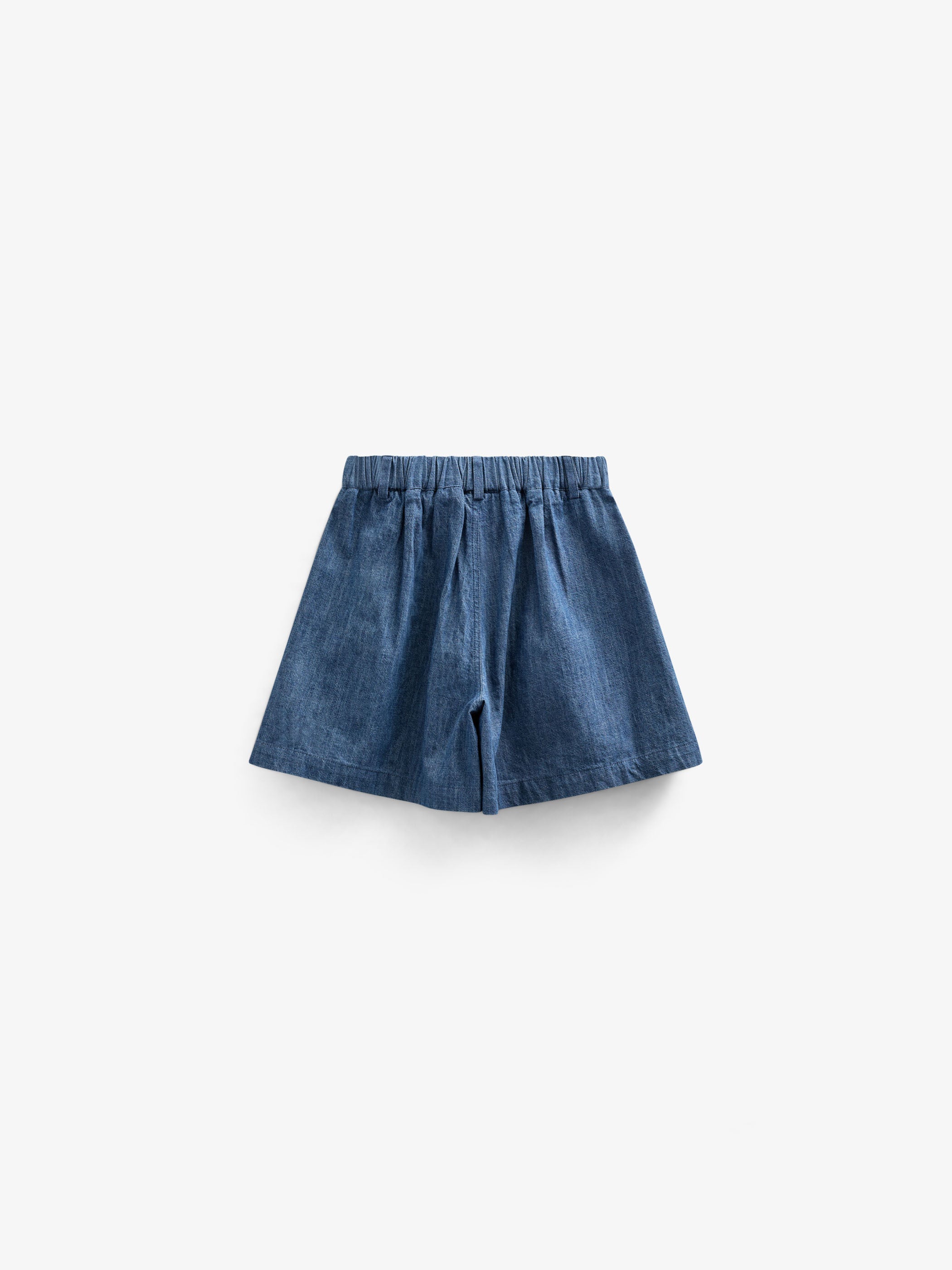 Uitlopende lichte denimshorts - Kids - Blue Denim | 101053 Isabella
