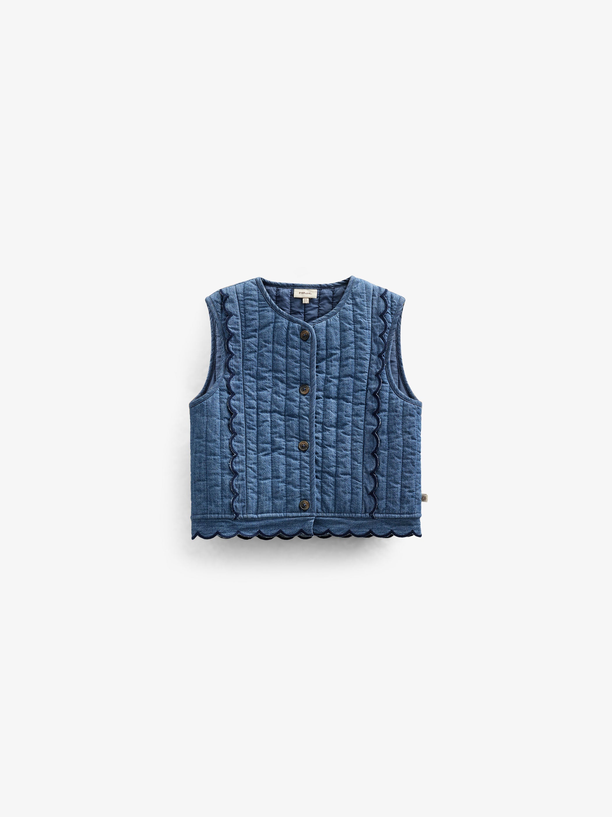 Gewatteerde spijkerjas - Tween - Blue Denim | 101083 Isabella