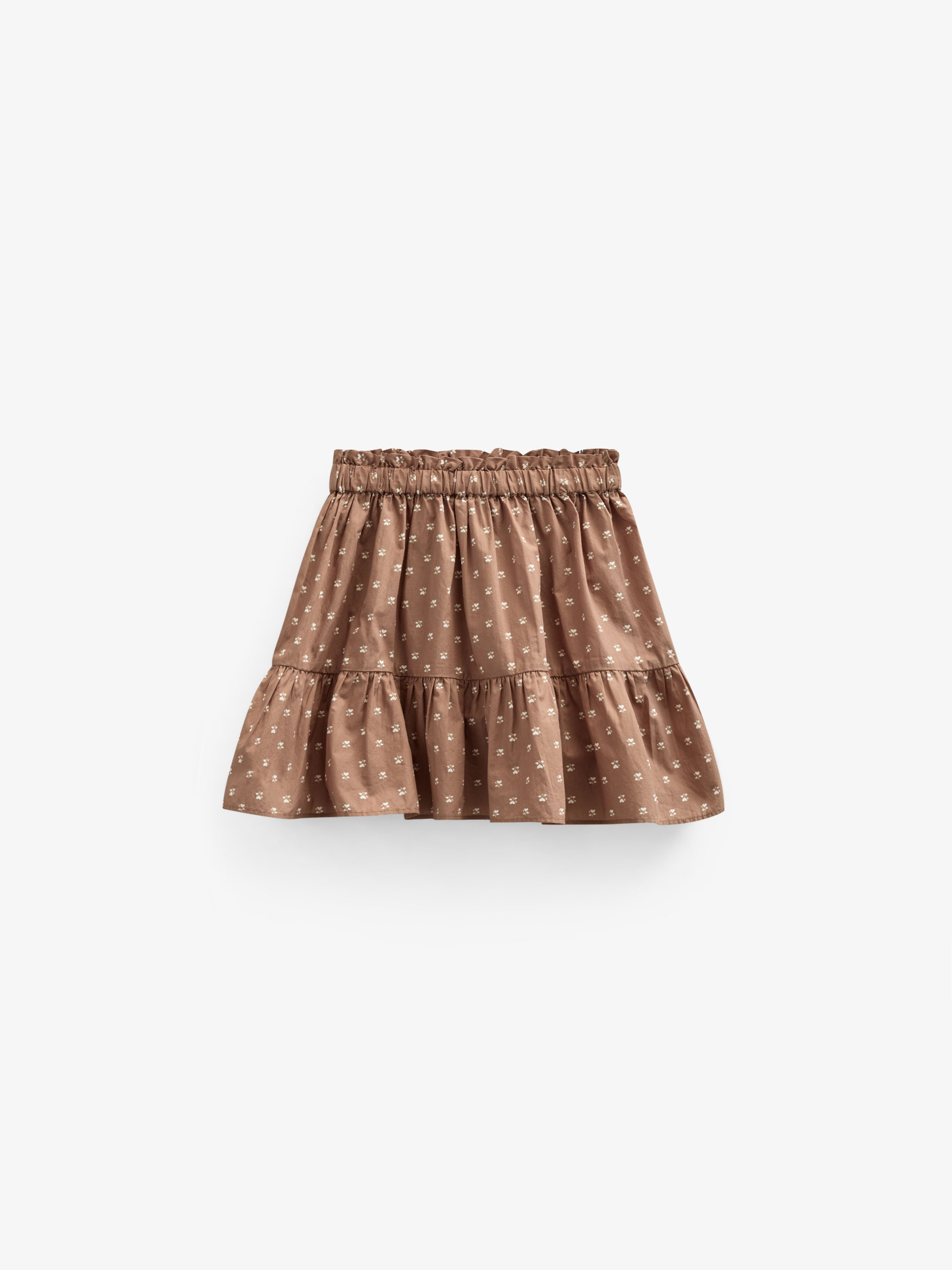 Bedrukte poplin rok - Kids - Coconut | 101055 Camilla