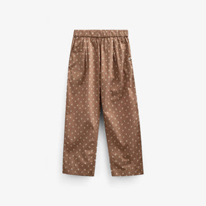 Printed Poplin Trousers - Tween - Coconut | 101090 Camilla