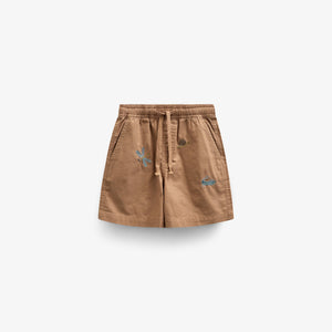 Embroidered Cotton Shorts - Tween - Coconut | 101099 Erik