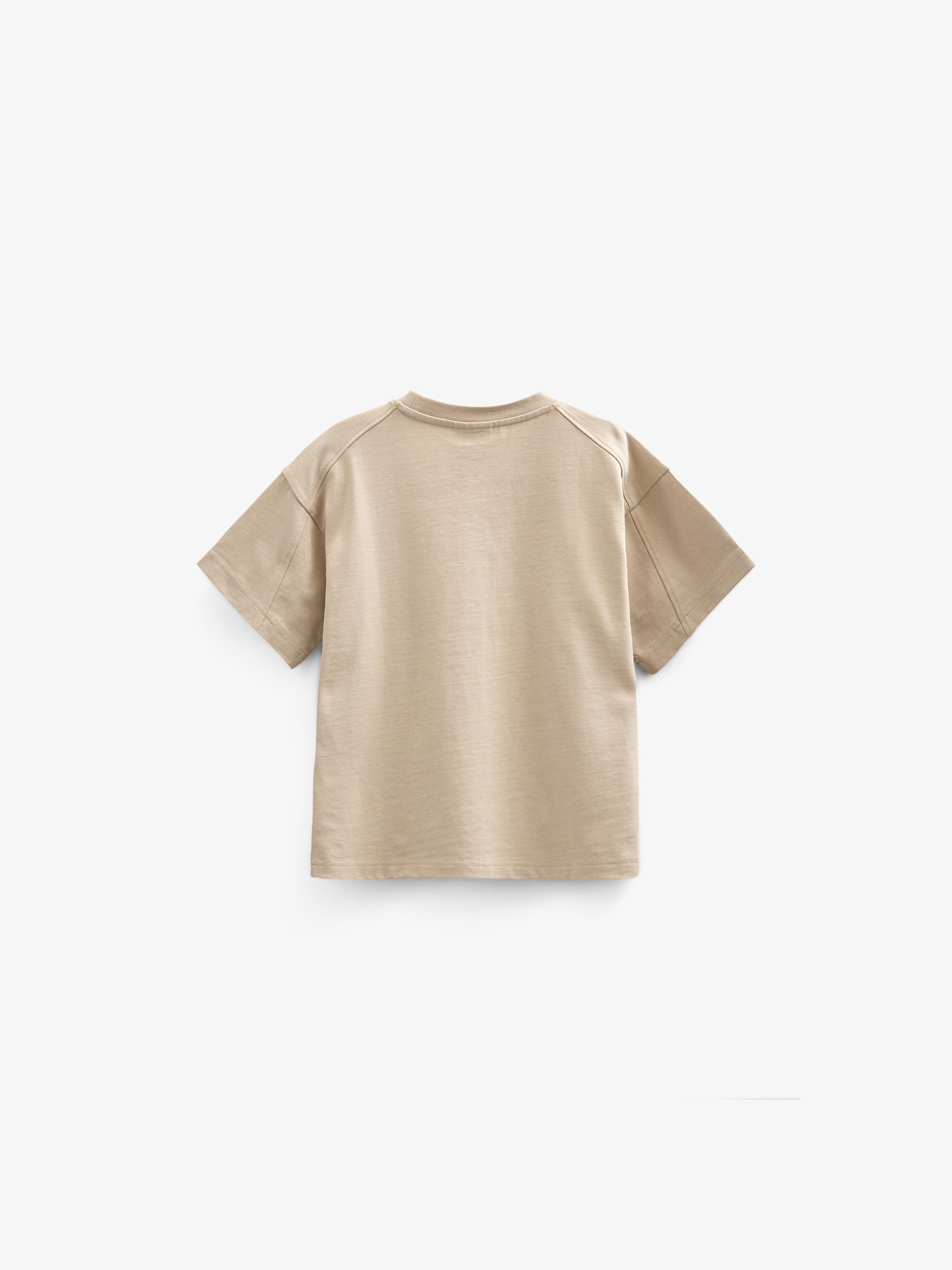 T-shirt met Zak - Kids - Light Sand | 101146 Jasper