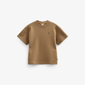 Waffle T-shirt - Tween - Khaki | 101149 Evan