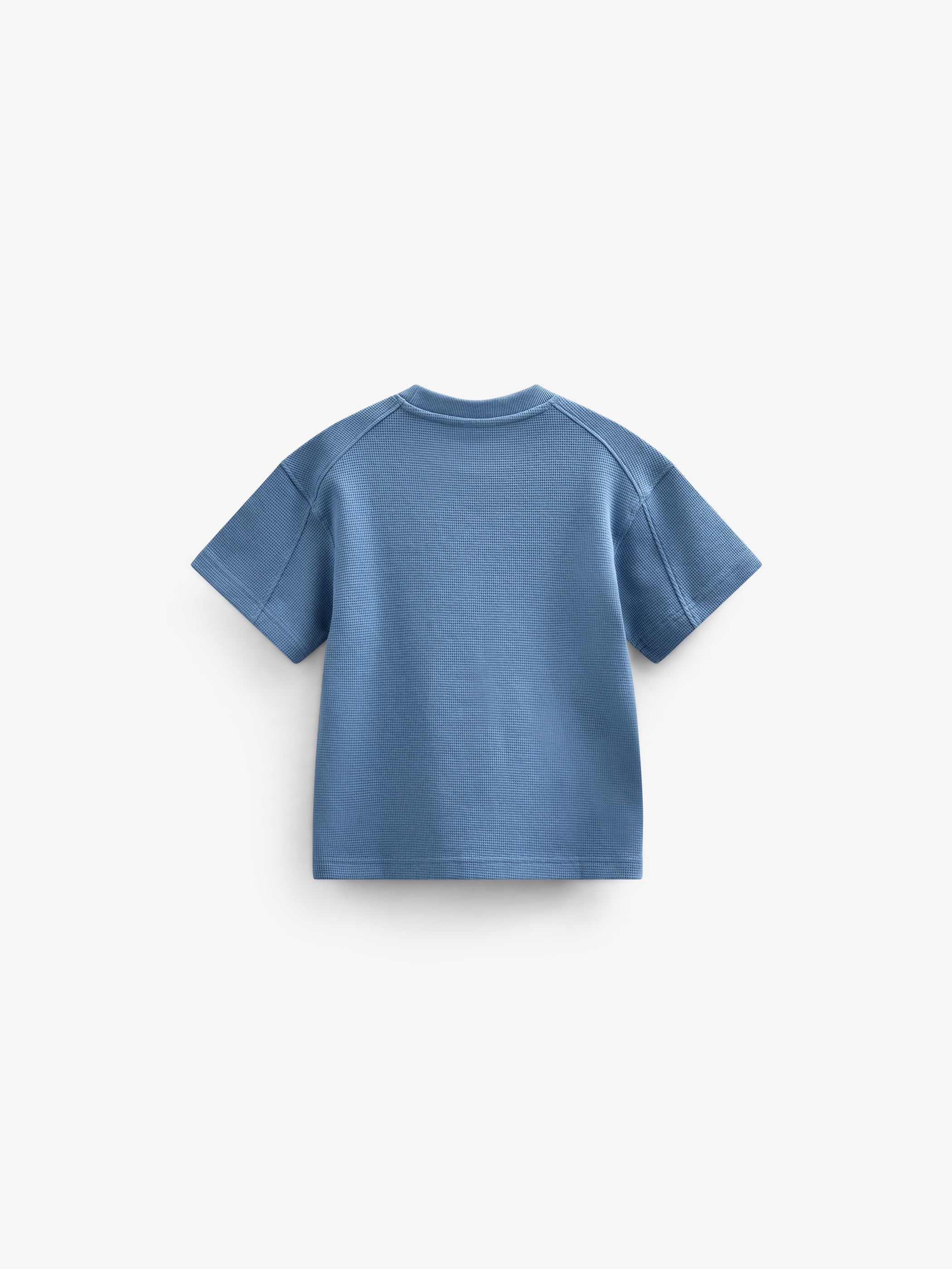 Wafel T-shirt - Kids - Dusty Blue | 101150 Evan