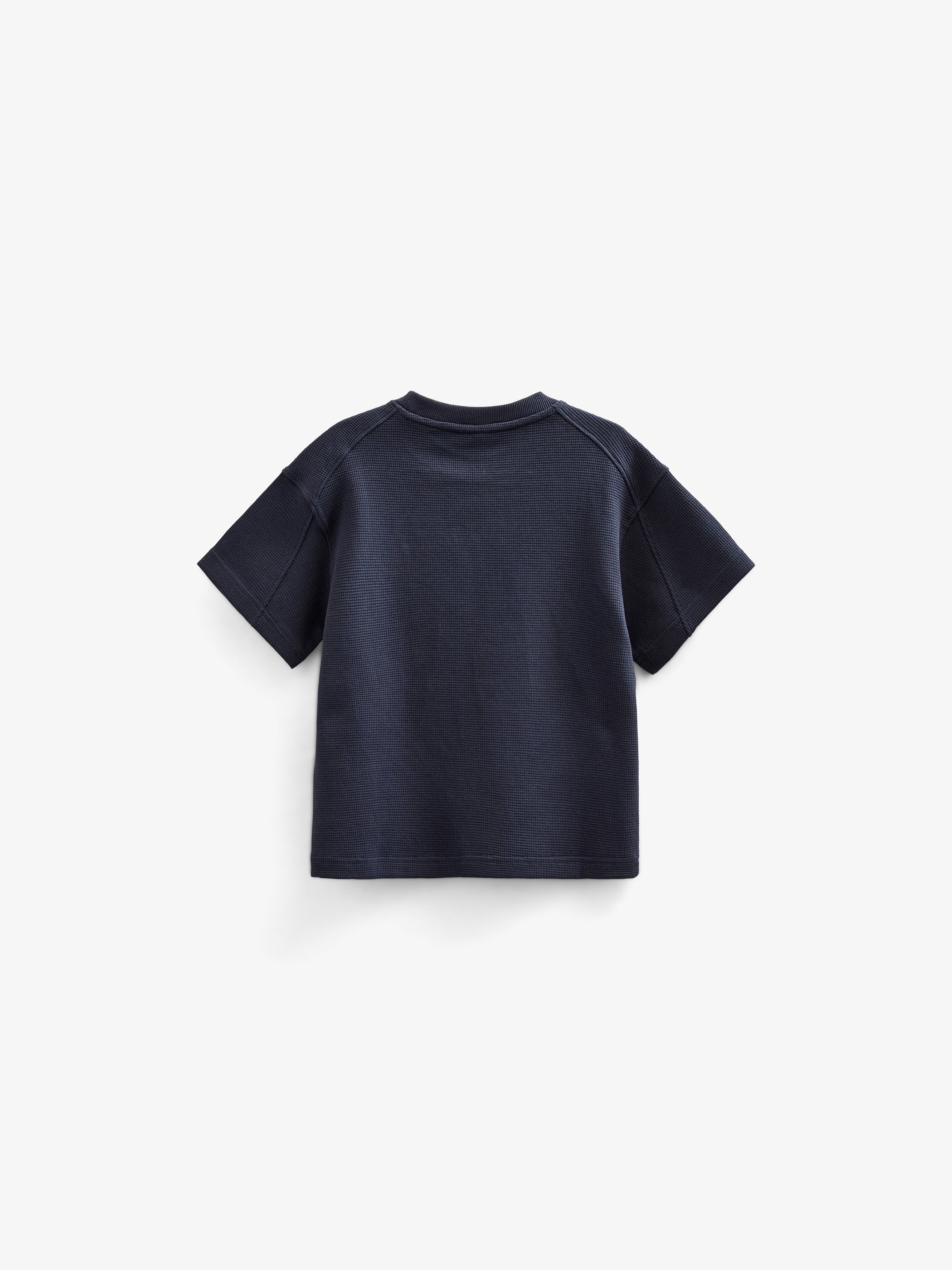 Wafel T-shirt - Kids - Navy | 101152 Evan