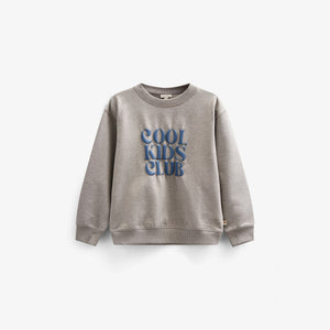 Crewneck sweatshirt - Tween - Grey melange | 101162 Nathan