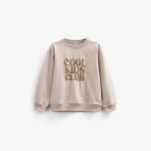 Crewneck Sweatshirt - Kids - Nature melange | 101163 Nathan